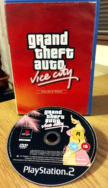 GTA:VC GRAND THEFT Auto: Vice City PS2 Game by Rockstar [Tested] Action ...