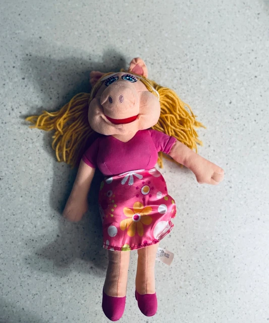 2007 Toy Factory Muppets MISS PIGGY Doll Dress-Up 16" l Plush
