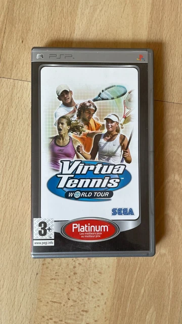 Virtua Tennis World Tour Sony Psp Complet Français