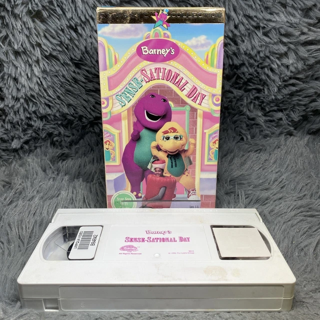 BARNEY & FRIENDS Sense-Sational Day (VHS, 1996) PBS Classic ~ BUY 2 GET ...