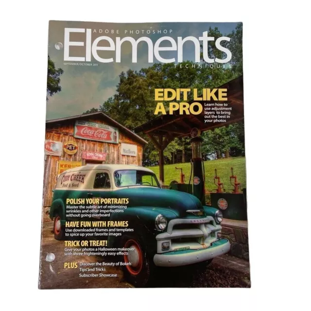 Adobe Photoshop Elements Techniques Magazine u September October 2011