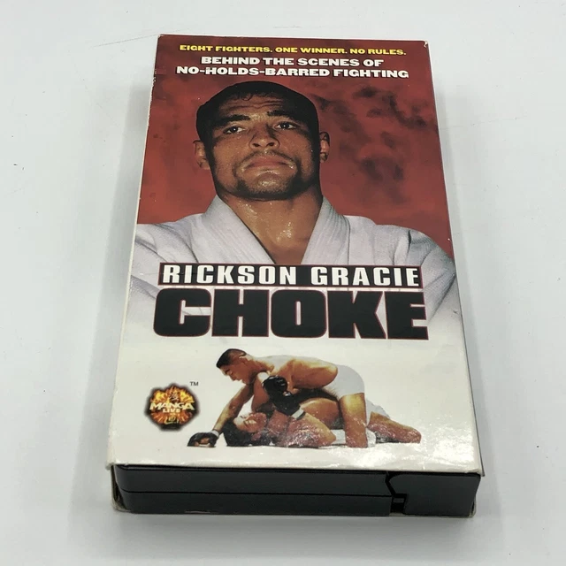 VINTAGE RICKSON GRACIE Choke World Cup Hand to Hand Combat Fighting VHS
