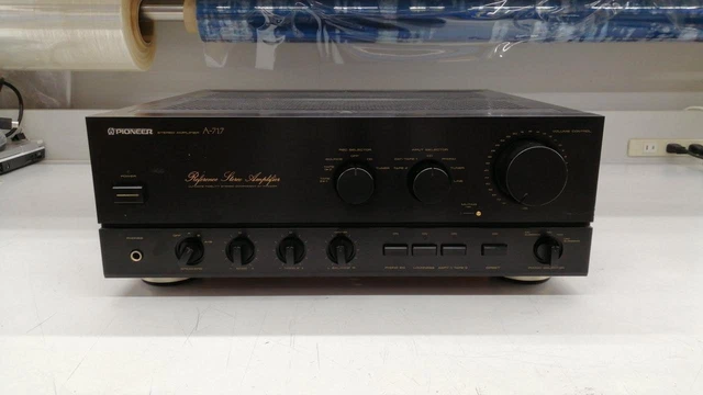 MANUEL D'AMPLIFICATEUR INTÉGRÉ Stéréo PIONEER A-515V En Bon État EUR
