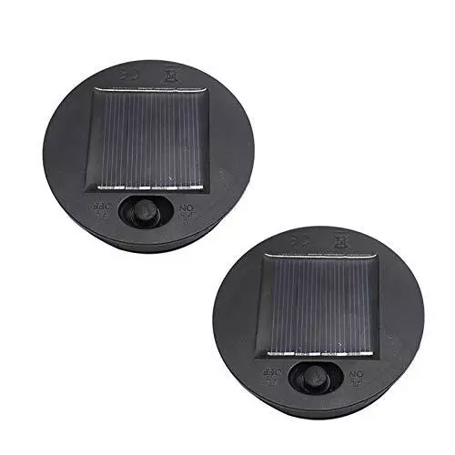 POHOVE Lot de 2 lanternes solaires de rechange pour lampe de table, 7cm/2.8inch