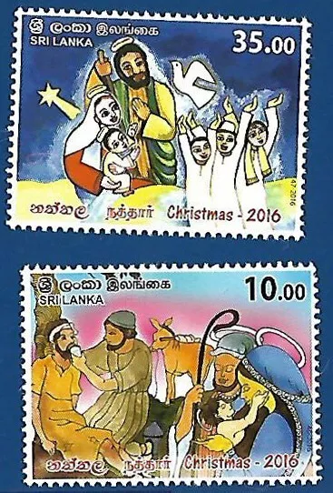 Sri Lanka 2016 Mnh Christmas