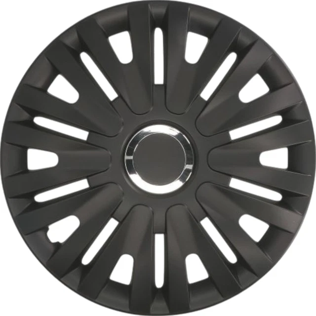 Lot De 4 Enjoliveurs N-Power Argentés 16 Pouces - Résistants Et Esthétiques Pour Voiture