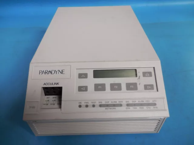 Paradyne Acculink 3160-A2-210-0GB T1 2-Port DSU/CSU Modem