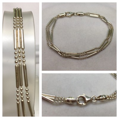 Accurist Bello Bracciale a Catena 925er Argento Bracciale IN Argento Accessori 
