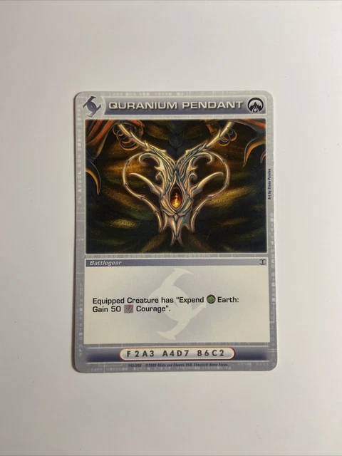Chaotic Card Quarnium Pendant