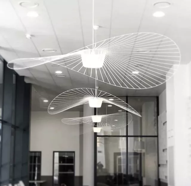 Hummst Modern White Hat Chandelier