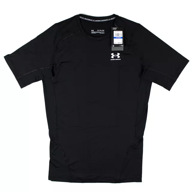 UNDER ARMOUR MEN'S UA HeatGear Compression Short Sleeve Shirt 1361518  $28.99 - PicClick