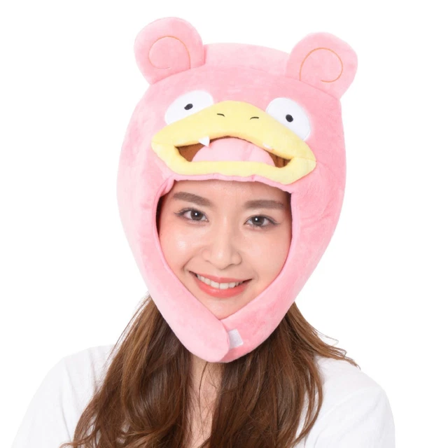 Takara Tomy SAZAC Kigurumi Cap Pokemon Slowpoke Cosplay Costume Kawaii Plush