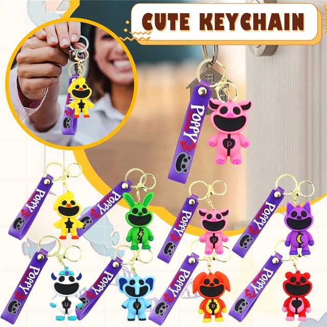 GAME POPPY PLAYTIME Smiling Critters Figure Figurines Charms Keyring