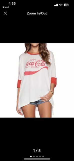 Wildfox couture  Cola Cola Oversized Tunic Size Small