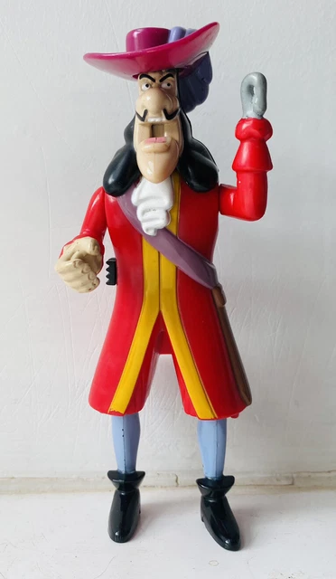 Captain Hook McDonalds Toys Happy Meal Peter Pan Action Figure Disney 2002