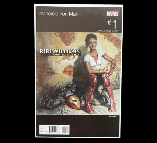 Invincible Iron Man #1 Hip Hop Variant Marvel Comics 1st Print