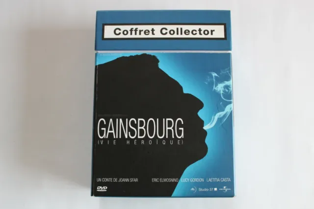 DVD Coffret Collector - GAINSBOURG (Vie Héroique) - DVD neuf sous blister .