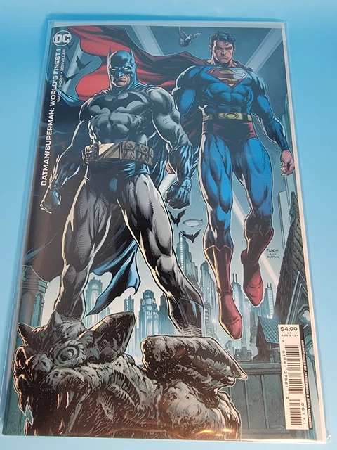 BATMAN SUPERMAN Worlds Finest #1 Cover D Card Stock Variant