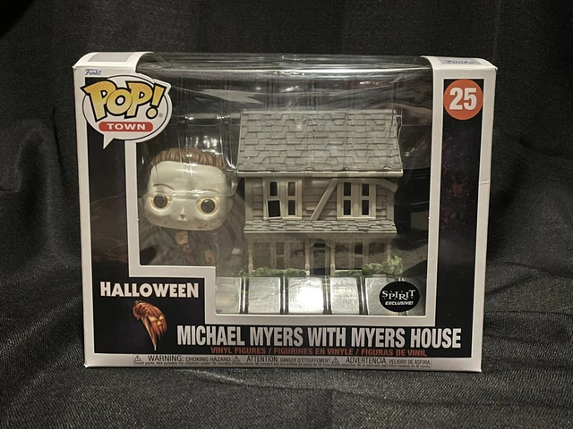 Funko Pop! Town Halloween Michael Myers With Myers House #25 Horror NEW 1st Run