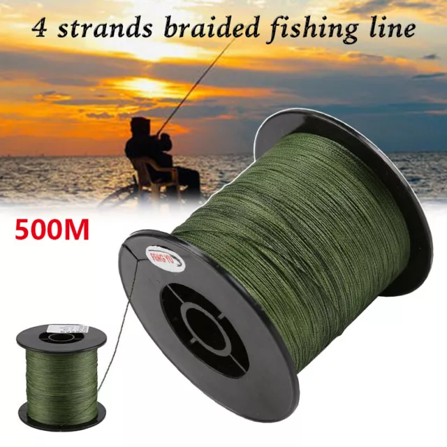 500M SUPER STRONG Sea Fishing Line Monofilament Nylon 0.6-30LB Clear  Durable £7.09 - PicClick UK