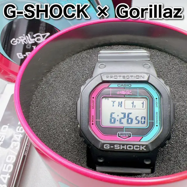 Casio GW-B5600GZ-1JR Gorillaz collaboration model wristwatch rare digital