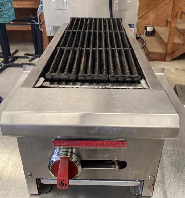 American Range Charbroiler 12” Overall Gas