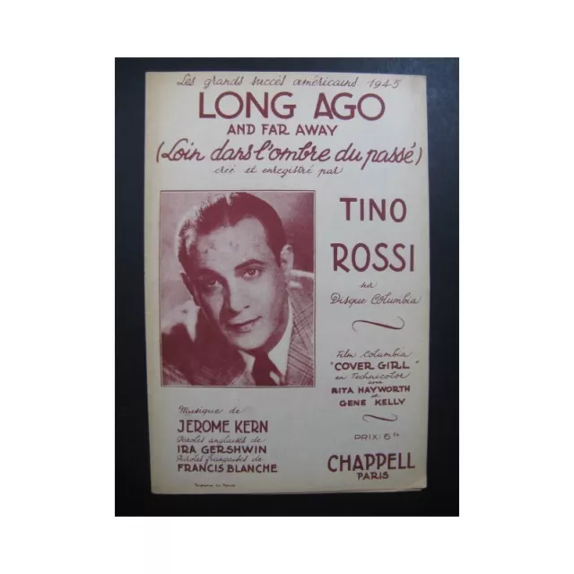 Long Ago Tino Rossi Chanson