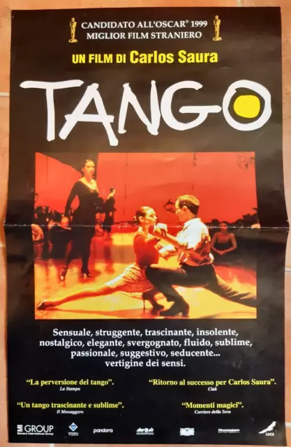 Tango (Carlos Saura / Oscar Nominee) - Poster Locandina Videoteca (48 X 30 Cm)