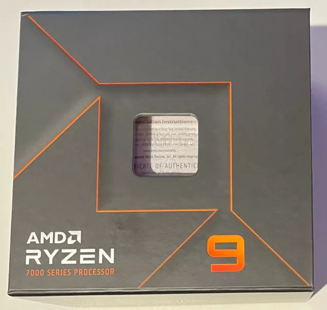 AMD Ryzen 9 7950x Processor (5.7 GHz, 16 Cores, AM5) Includes Box