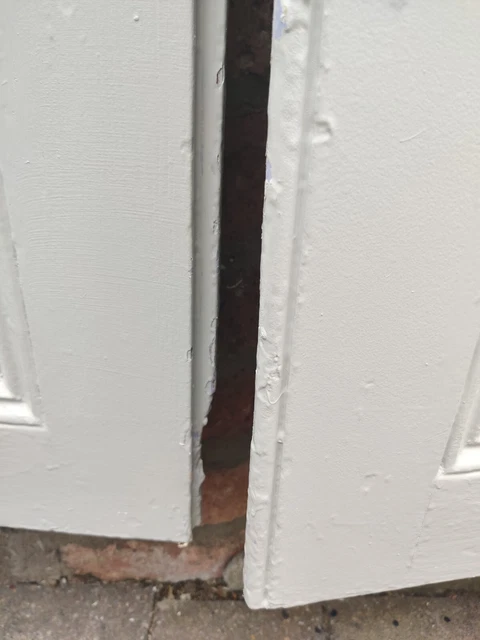 Reclaimed Pair of Victorian Cupboard Doors 2