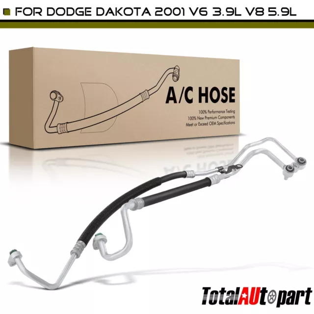 A/C Manifold Hose Assembly for Dodge Dakota 2001 3.9L 5.9L Suction and Discharge