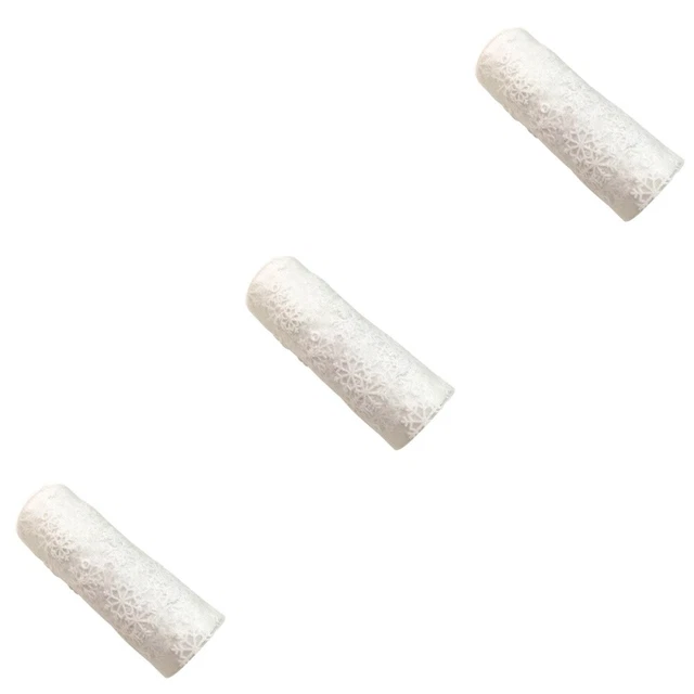 3 stücke 15 cm 10 yards Weihnachten Schneeflocke Tüll Rolle Glitzernde Organza
