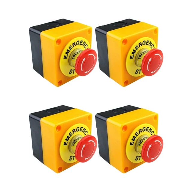 Interruttore Di Emergenza A Scatola Stagna Fungo 1no-1nc - Foto 5