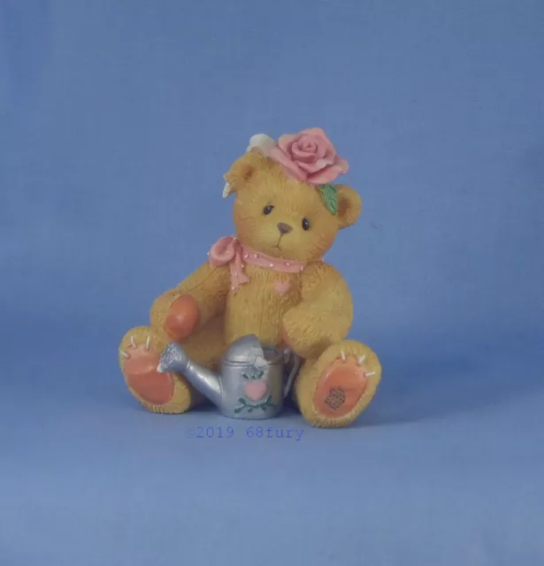 Cherished Teddies Enesco NOS NIB Rose 202886 Everything's Coming Up Roses