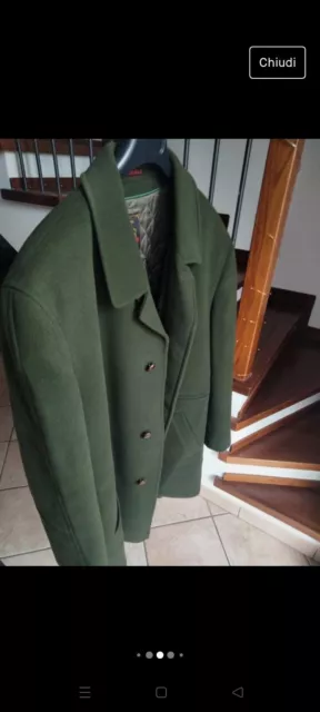 cappotto uomo elegante invernale taglia xxL Verde scuro | marca Steinbock