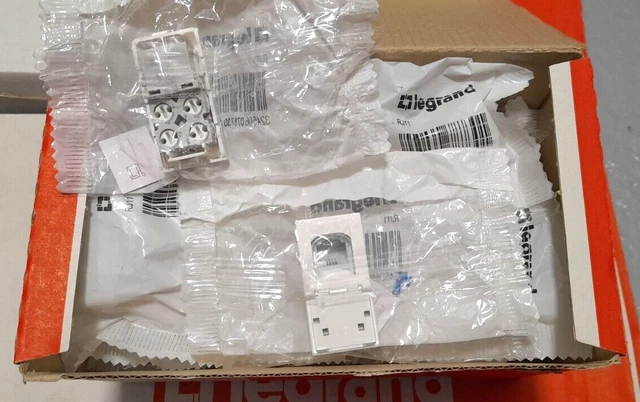 Legrand 074261 Prise RJ11 4 Contacts Mosaic
