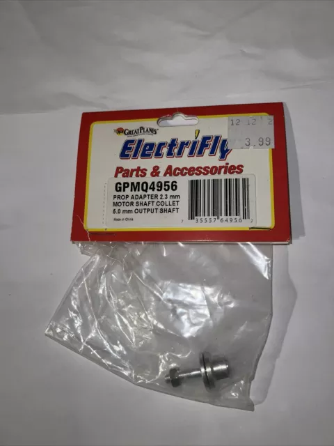 NEW Great Planes 2.3mm - 5mm Collet Prop Adapter Prop Shaft Electrifly GPMQ4956