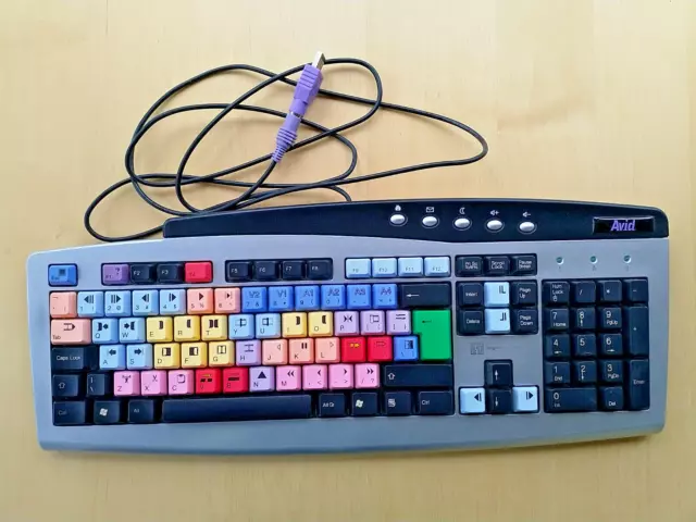 Avid Tastatur Avidtastatur Logickeyboard Videobearbeitung