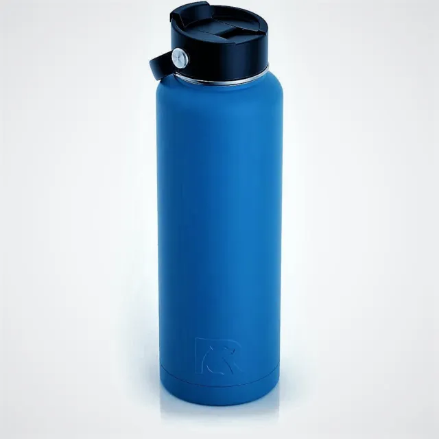 RTIC 40oz Stainless Steel Vacuum-Insulated Bottle - Polar Cap