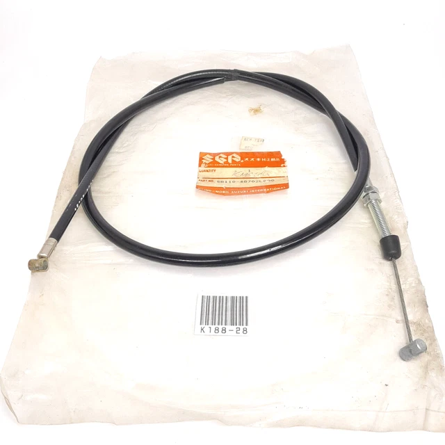 Suzuki TS100 TS125 ERZ ERX Front brake cable 58110-48702 NOS #1