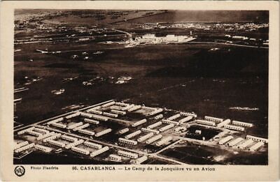 CPA AK MAROC CASABLANCA - Le camp de la jonquiere (117848)