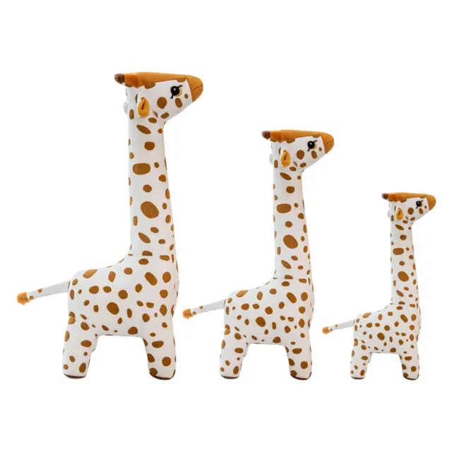 Animal en peluche, poupée endormie, girafe, jouet en peluche pour filles et