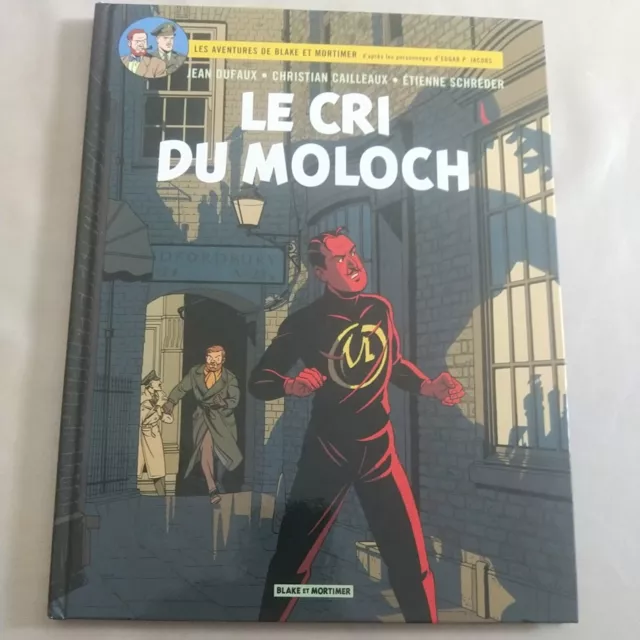 BD EO Dédicace Blake et Mortimer Le Cri du Moloch