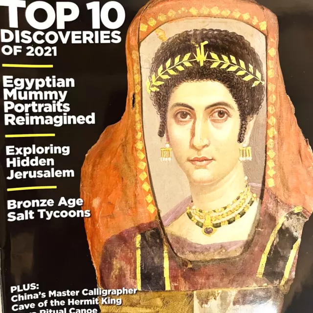 Last King of Babylon Archaeology Mix Lot of 2 Magazines 2022