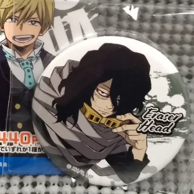 My Hero Academia ERASER HEAD Character Badge Another Ver. 2.2" 56mm Button