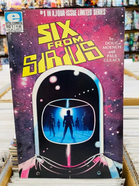 Six From Sirius #1 July 1984 Epic Comics Marvel Comic Book