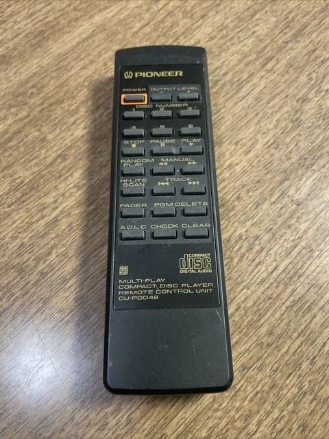 Télécommande Pioneer CU-DCO28 - Authentique - Pour Radio VCR - Très Bon état