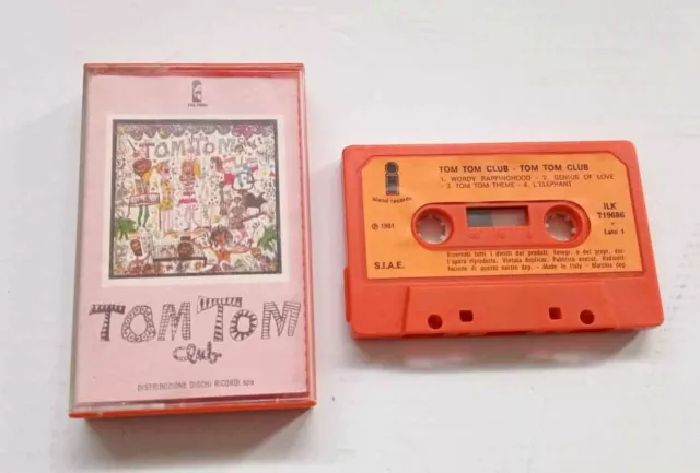 Mc K7-Tom Tom Club  1981 -Electronic Disco  Musicassetta-Record Tape Music