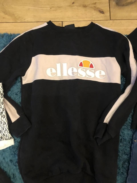 Girls age 8-9 years clothes bundle next ellesse George jumper jeans dress swim 2