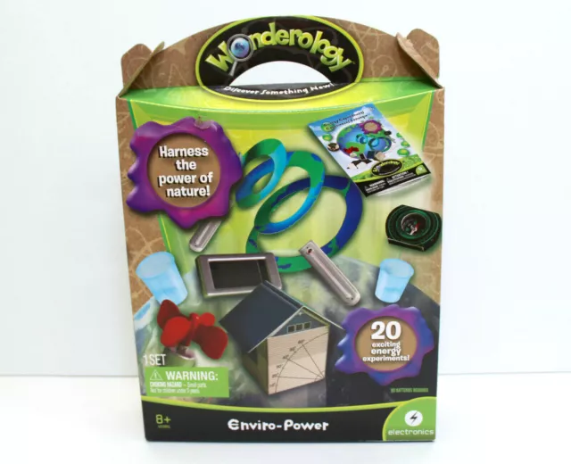 Wonderology Science Kit Enviro-Power Harness The Power of Nature